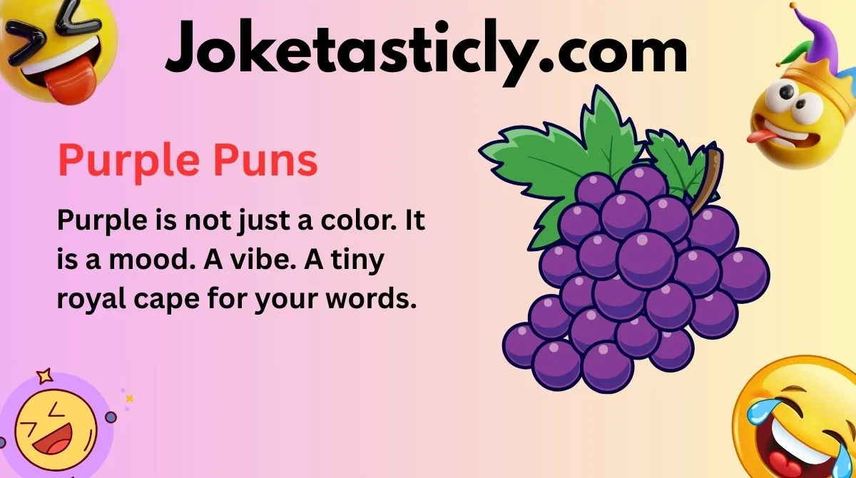 Purple Puns