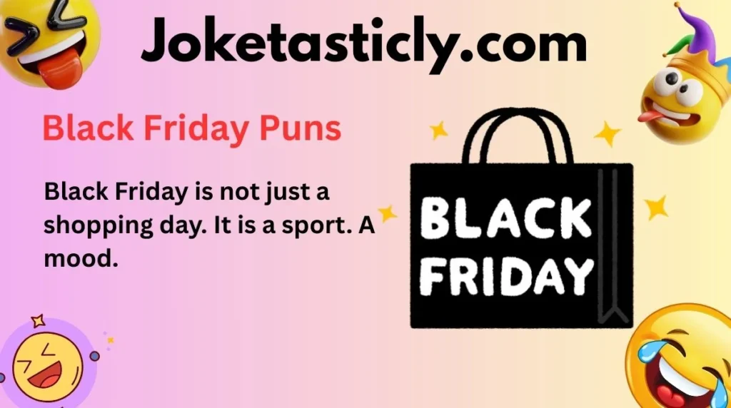 Black Friday Puns