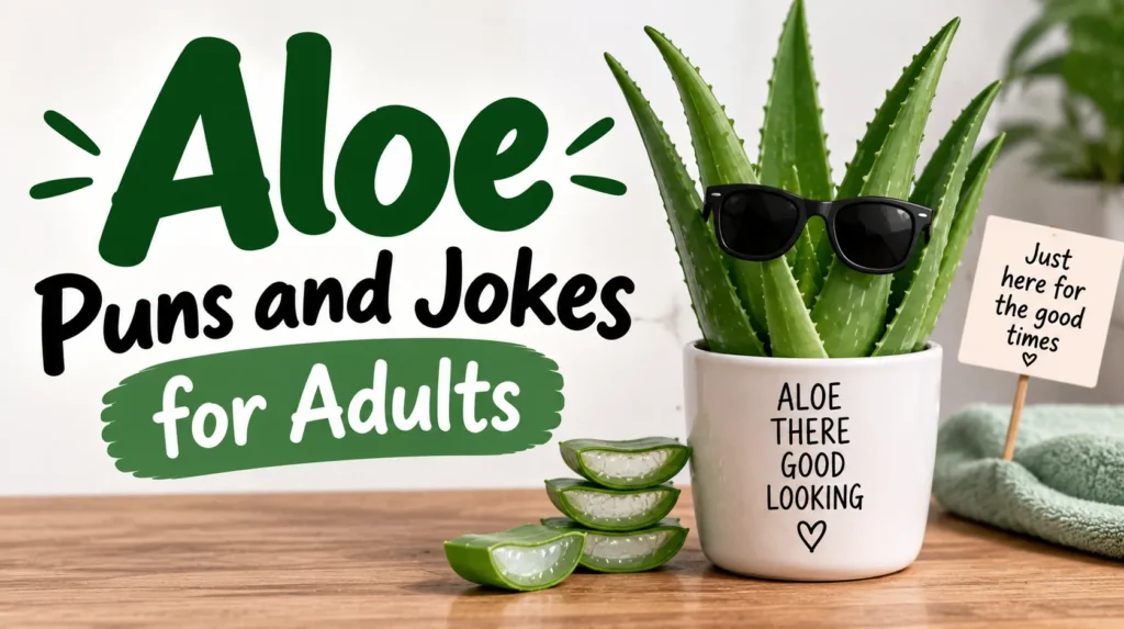 Aloe Puns and Jokes for Adults