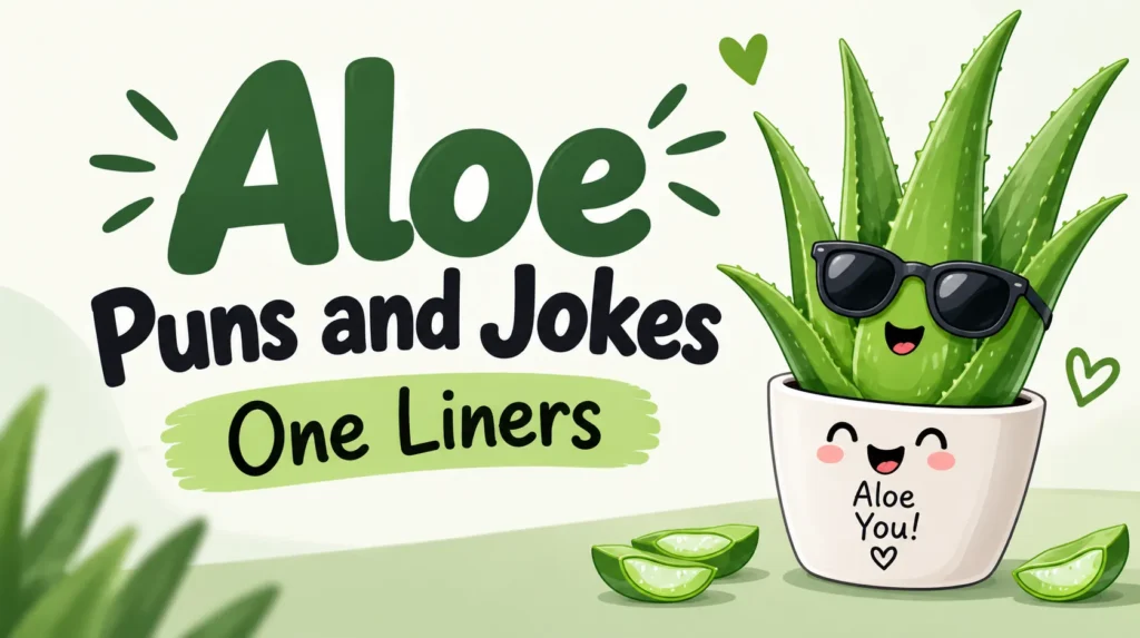 Aloe Puns and Jokes One Liners