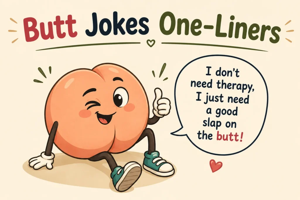 Butt Jokes One-Liners