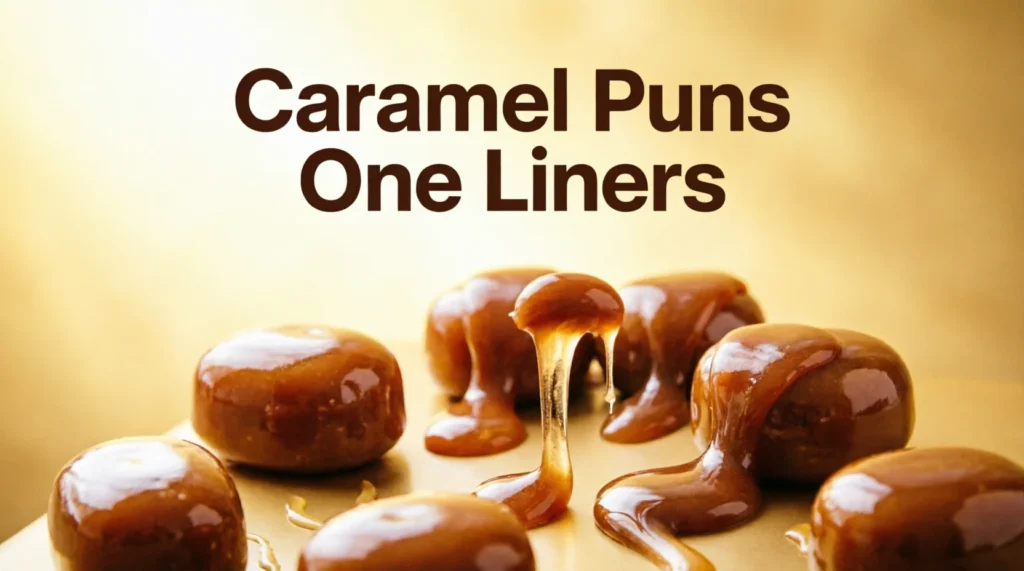 Caramel Puns One Liners