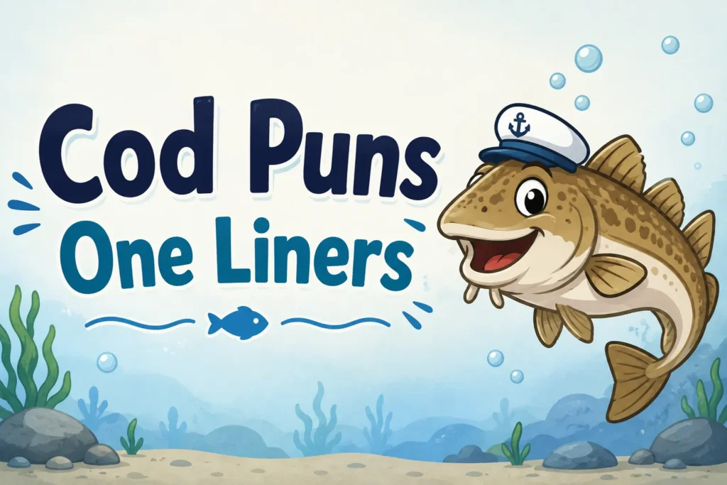 Cod Puns One Liners