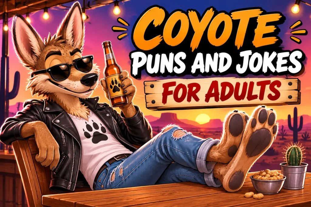 Coyote Puns and Jokes for Adults