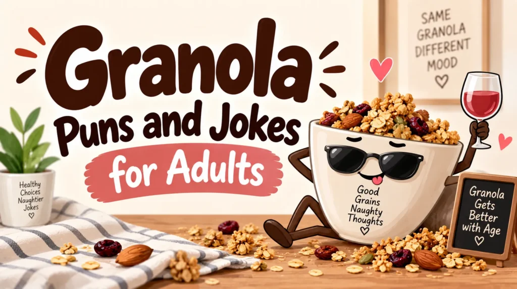 Granola Puns and Jokes for Adults
