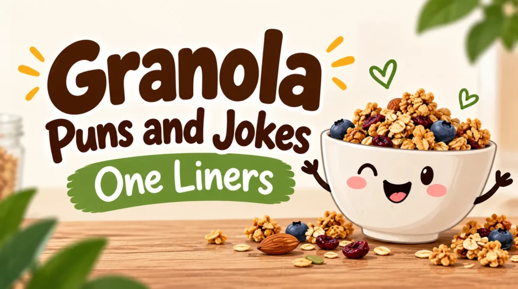 Granola Puns and Jokes One Liners