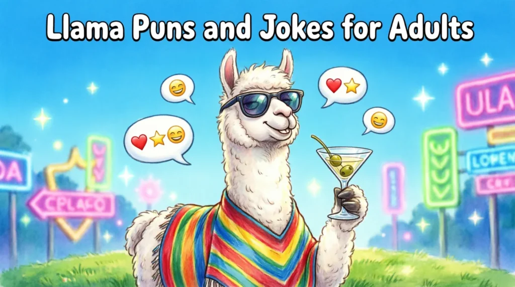 Llama Puns and Jokes for Adults