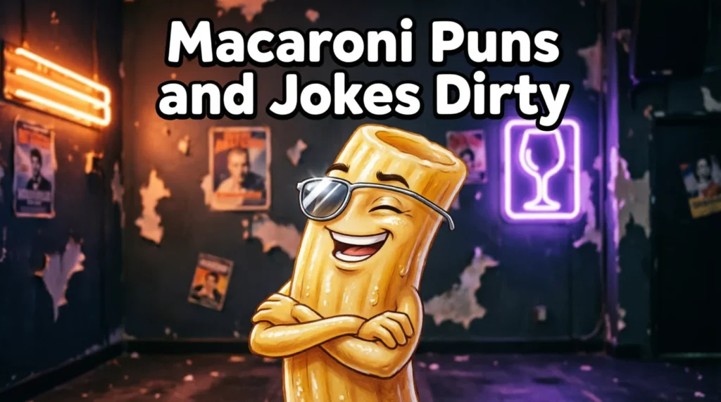 Macaroni Puns and Jokes Dirty