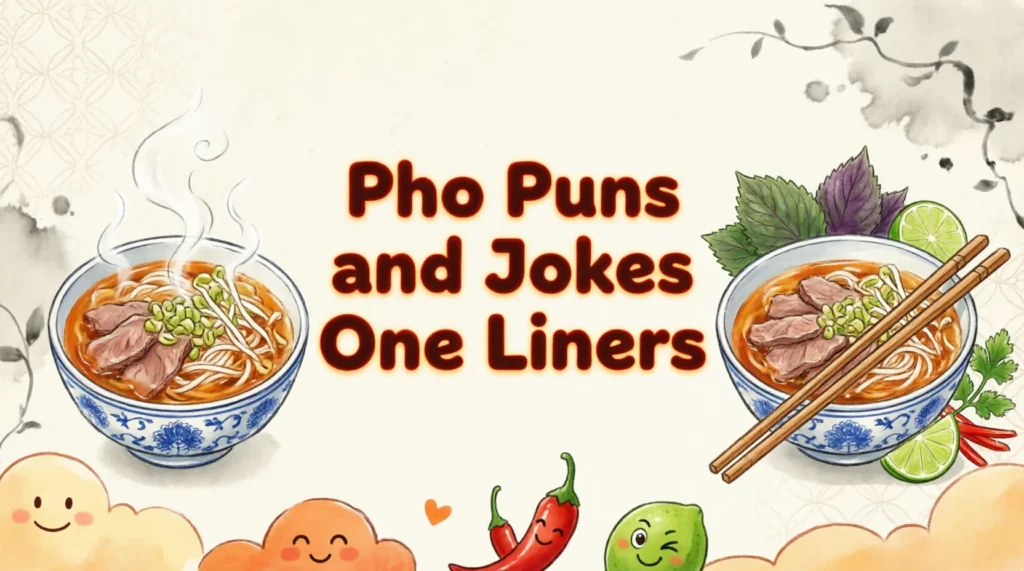 Pho Puns and Jokes One Liners