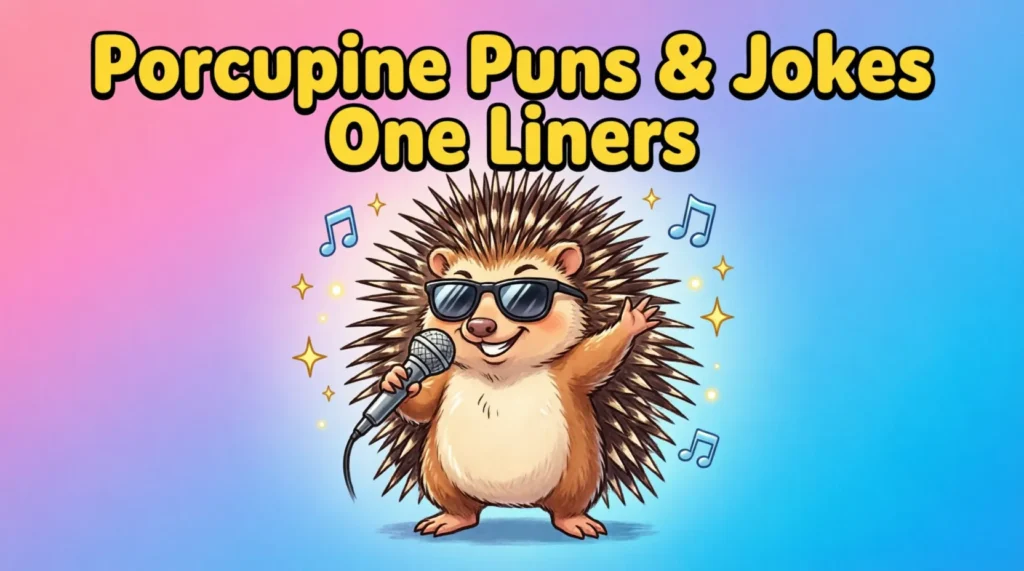 Porcupine Puns & Jokes One Liners