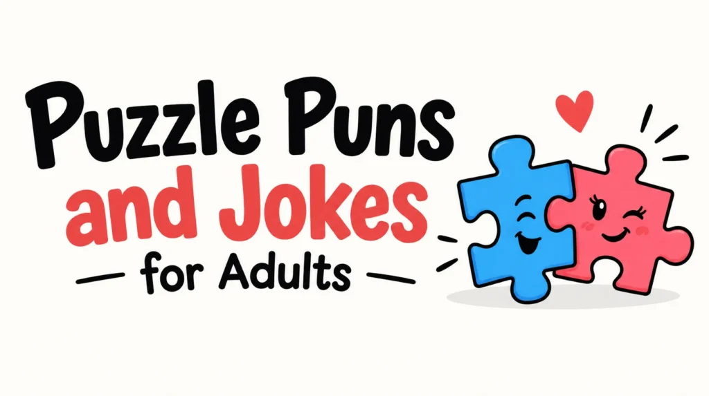 Puzzle Puns and Jokes for Adults