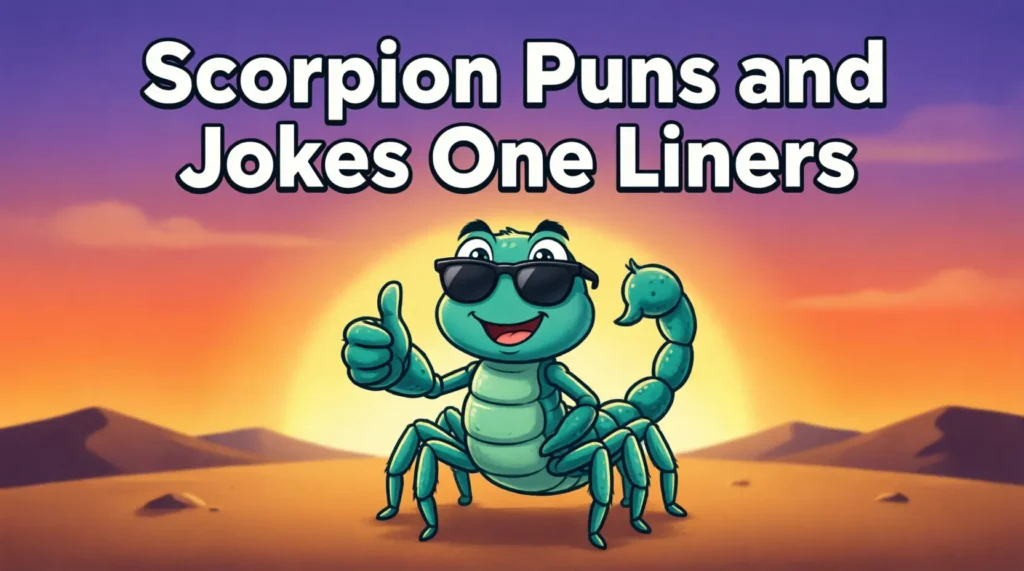 Scorpion Puns and Jokes One Liners
