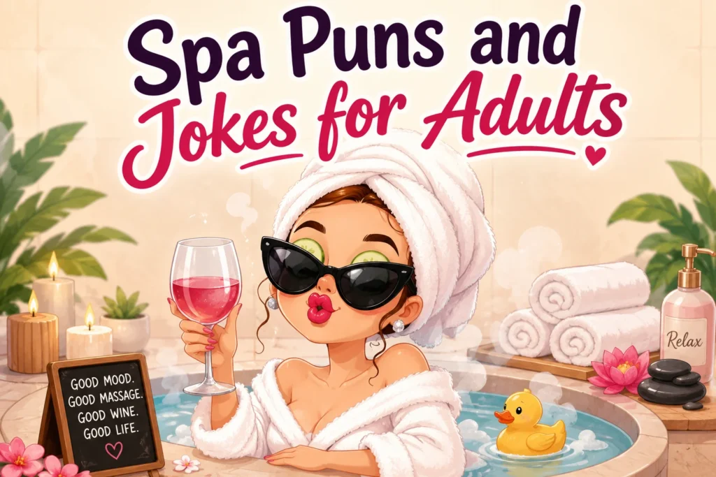Spa Puns and Jokes for Adults