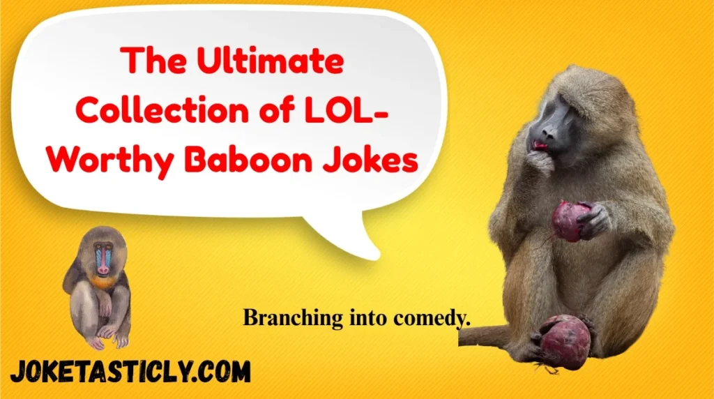 The Ultimate Collection of LOL-Worthy Baboon Jokes