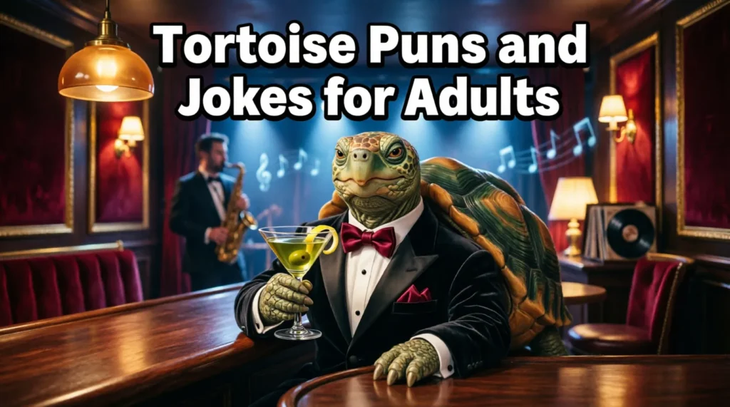 Tortoise Puns and Jokes for Adults