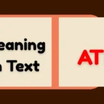 ATM Meaning in Text