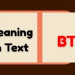 BTC Meaning in Text