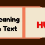 HU Meaning in Text