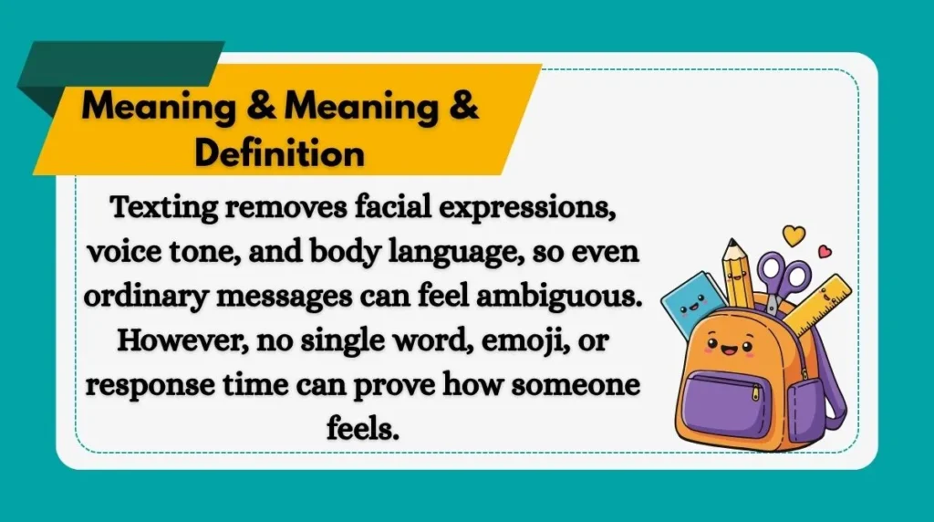 Meaning & Meaning & Definition
