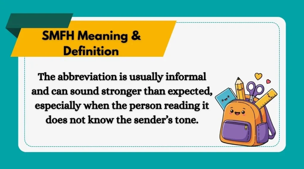 SMFH Meaning & Definition