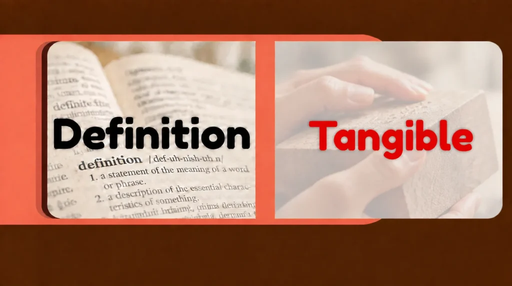 Tangible Definition