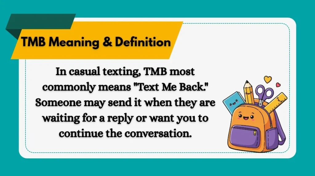 TMB Meaning & Definition