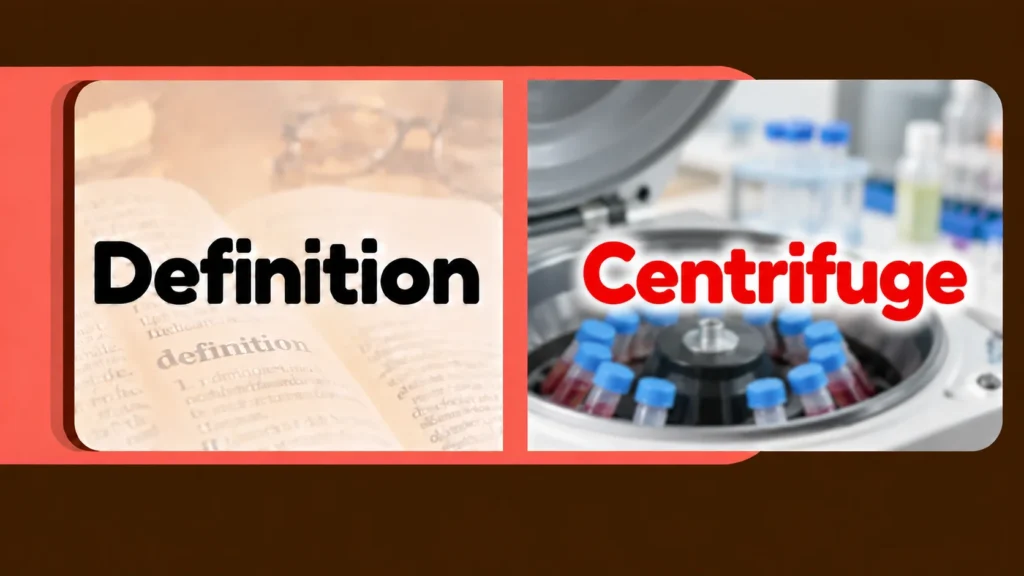 Centrifuge Definition