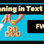 FW Meaning in Text