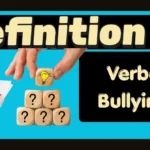 Verbal Bullying Definition